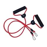 Vibrationsplatte Expanderbänder – 2er-Set Widerstandsbänder mit elastischen Bungee-Seilen & Eva-Griffen, Trainingsbänder für Krafttraining, Muskelaufbau & Ganzkörper-Fitness