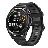 Huawei Watch GT Runner 46mm Smartwatch, Dual-Band-GNSS mit 5 Systemen, akkurate Herzfrequenzerfassung, Wissenschaftliches Laufprogramm, KI-Lauftrainer, Black, Deutsche Version