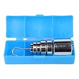 Gewichtsset für Klassenzimmer Forschung inklusive 200g, 50g, 20g, 10g Schlitzgewichte in Aufbewahrungsbox mit Aufhänger