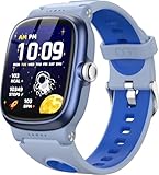 Smartwatch Kinder für Jungen und Mädchen, Fitnessuhr mit Herzfrequenz Schlafmonitor, IP68 Wasserdichte Aktivitäts Tracker Schrittzähler,19 Sportmodi,Wecker, Kinder Smartwatch Geschenke für 4-16 Jahre