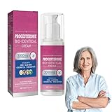 Menopause Progesteron Creme,Weibliche Wechseljahre Creme,Linderung Wechseljahre Creme,Menopause Balance Creme,Menopause-Creme zur Regulierung der Stimmung und Förderung des Schlafs,100ml