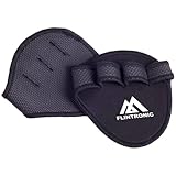 flintronic Griffpolster Griffpads für Klimmzüge, Griffhilfen Kraftsport, für Fitness, Klimmzüge, Bodybuilding, Krafttraining, Trainings Pads als Alternative zu Trainingshandschuhen für maximalen Griff