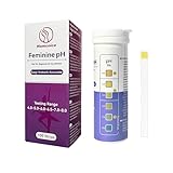 Homcoice Vaginaler pH Teststreifen (100 Streifen) Weiblicher pH Test zur Überwachung der vaginalen Intimgesundheit und zur Vorbeugung von Infektionen, genauem Säure- und Basengleichgewicht