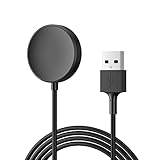 Oumida Ladekabel für Samsung Galaxy Watch 3/4/5/6/7/Active/FE/Ultra Ladegerät, USB Ladestation Charger Cable Dock Kabel für Samsung Watch 4/3/5/6/7/FE/Ultra/Active Ladekabel (Schwarz)