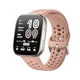 Amazfit Bip 6 Smart Watch 46mm, 14 Tage Akku, 1.97“ AMOLED, GPS &kostenloses Kartenmaterial, AI, Bluetooth Anruf Textfunktion, Gesundheits, Fitness Schlaf-Tracker, 140+ Trainingsmodi, 5 ATM, Rosa