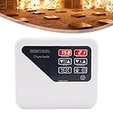 Saunasteuerung 3-9KW 40-105℃220V Saunaausrüstung Digitalanzeige Mit Temperatursensor LED-Display für Saunaöfen