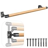 Kipika Ballettstange Freistehende Ballettstange für Zuhause, Barre, Tanzstange für Ballet, Bewegungstraining & Stretching, Höhenverstellung, 90 cm lang, 3,8 cm Durchmesser