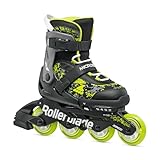 Rollerblade Microblade Sl Junior Inline Skates EU 33, SCHWARZ/Lime
