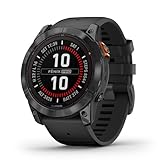 Garmin fēnix 7 Pro – GPS-Multisport-Smartwatch mit Solarladelinse, Farbdisplay und Touch-/Tastenbedienung, TOPO-Karten, über 60 vorinstallierte Sport-Apps, Garmin Music und Garmin Pay