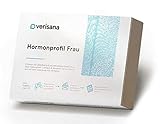 Hormontest für Frauen | Hormonprofil Frau mit Cortisol, DHEA, Östradiol, Testosteron und Progesteron Test | Laborchemische Untersuchung | Geeignet bei PMS und Menopause | Verisana