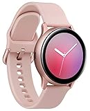 Samsung Galaxy Watch Active2, Fitnesstracker aus Aluminium, großes Display, ausdauernder Akku, wassergeschützt, 40 mm, Bluetooth, Gold