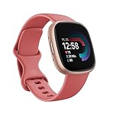 Fitbit Versa 4 by Google – Smartwatch Damen / Herren – Fitness-Tracker mit integriertem GPS und Telefonfunktion, 6 Tage Akkulaufzeit, 40+ Trainingsmodi – Fitnessuhr kompatibel mit Android / iOS