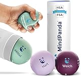 MindPanda Geist & Körper Gel-Stressball für Erwachsene – Handtherapie Anti Stress Bälle Quetschbälle mit drei Dichten – Angst und Stressabbau – Griffstärkender Handtrainer, Fingertrainer
