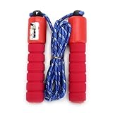 PARENCE.- Springseil mit eingebautem Zähler – lustig und lehrreich – Eingebauter Tresen, ergonomische Griffe – zufällige Farbe