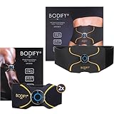 Bodify® 3in1 EMS Trainingsset Pro - Gezielte Stimulation der Muskulatur! - Ganzkörper Muskelaufbau - Stimulationsgerät Bauch Arm Bein Muskeln - Muskeltrainer für Männer und Frauen DAS ORIGINAL