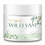 Wild Yam Balancing Cream，90G Unterstützung natürliche Linderung für Menopause Symptome |Unterstützung Hormongleichgewicht für Frauen| Women's Topische Organic Wild Yam Wurzel Creme für alle Hauttypen