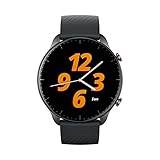 Amazfit GTR 2 Smartwatch mit Bluetooth-Anrufe, 3 GB Musikspeicher, Sportuhr mit 90 Sportmodi, Herzfrequenz- und SpO2-Überwachung, Alexa, Round, Schwarz