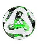 ADIDAS HT2427 TIRO LGE J350 Recreational Soccer Ball Unisex White/Black/Team solar Green Größe 5