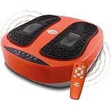 VibroLegs - Massagegerät - Vibrationsplatte für entspannte Beine - elektrisches Fußmassagegerät inkl. Fernbedienung für entspannte Füße - einstellbare Vibration