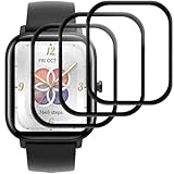 Beukei Panzer Schutz Glas für Amazfit GTS 2 mini, 2 Stück Displayschutzfolie, [9H Härte][Blasenfrei][HD Klare][Anti-Kratzen] Displayschutz