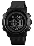 findtime Militär Uhr Herren Digitaluhr Outdoor Sportuhr Tactical Watch Military 5 ATM Wasserdicht Stoppuhr Sport Männer Junge Armbanduhr 12/24H Wecker Alarm LED Kalender Countdown Chronograph Herren