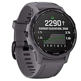 Garmin Smartwatch Fenix 6S Pro Solar dunkelgrau (229) S