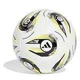 adidas Unisex Womens Euros 2025 Club Official Football, White/Pantone/Pantone/Lucid Lemon, 3