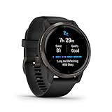 Garmin Venu 2 – GPS-Fitness-Smartwatch mit ultrascharfem 1,3“ AMOLED-Touchdisplay, umfassenden , über 25 vorinstallierte Sportarten, Garmin Music und Garmin Pay (Generalüberholt)