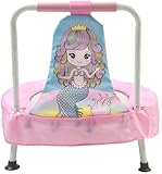 TCTCAO Mini-Trampolin für Babys und Kinder - Geburtstagsgeschenk für Jungen und Mädchen - Indoor- und Outdoor-Trampolin für Kinder von 6 Monaten bis 4 Jahren