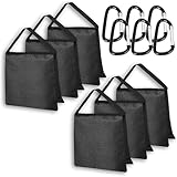 EMART 6er-Pack Sandsäck für Fotografie, Strapazierfähiger Sandbags für Stative, Videostudios und Garten