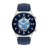 HONOR Watch GS 3, Smart Watch mit gebogenem 1,43' AMOLED-Touchscreen, Fitnessuhr mit Herzfrequenzmesser, Schlaf- und Blutsauerstoffmesser für Android, GPS, 14 Tage Batterielaufzeit - Blau