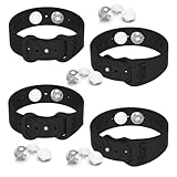 2 Paar Armbänder zur Linderung von Reisekrankheit Reise Akupressur Armbänder Übelkeits-Entlastungsband für Morgendliche Übelkeit, Seekrankheit, Autokrankheit, Band（Schwarz）