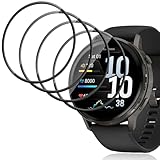 Yenwen Schutzfolie Kompatibel mit Garmin Venu 4 45mm, 4 Stück Blasenfreie Displayschutz, Anti-Kratzer Premium Qualität Displayschutzfolie, Klar HD Weich TPU Folie