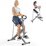 SogesHome Squat Machine AB Booster - Multifunktionaler Bauchtrainer & Heimtrainer, Krafttrainingsset für Bauch Arme Beine Rücken, Heimtrainingssystem