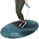 Springseil Matte | Jump Rope Mat als Unterlage für das Springseil | Springseilmatte zum Schutz vor Verletzungen, Böden und Lärm | Jump Rope Matte mit Tasche
