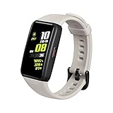 HONOR Band 6 Fitness Armband, 1,47'' AMOLED Display, Tracker mit Pulsuhr, Herzfrequenz- und SpO2-Überwachung, 2 Wochen Akkulaufzeit, 5ATM, Schrittzähler, Sandstone Grey