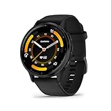 Garmin Venu 3 – GPS-Fitness-Smartwatch mit Bluetooth Telefonie und Sprachassistenz, Ultrascharfes 1,4 / 1,2 Zoll AMOLED-Touchdisplay, Fitnessfunktionen, Garmin Music, Garmin Pay und Rollstuhlmodus