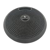 BK 2.0 Balance Cushion für Stabilität und Koordination by Barbara Klein mit Griff für einen gesunden Rücken| Luftpumpe gratis inbegriffen! (Grau) (Grau)