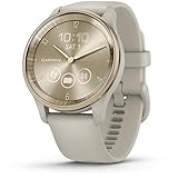 Garmin vívomove Trend [renewed] – Hybrid-Smartwatch mit analogen Zeigern und Touchdisplay, Fitness-/Gesundheitsfunktionen, Schlafanalyse, Pay (Generalüberholt)