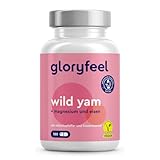 Wild Yam + Mönchspfeffer + Frauenmantel - 180 Kapseln - Plus Magnesium & Eisen - Hochdosierter Extrakt aus der Yamswurzel