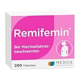 Remifemin 200 Tabletten bei leichten bis mittleren Wechseljahresbeschwerden - hormonfrei - pflanzliches Arzneimittel
