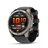 Garmin Fenix 8 Pro 51mm AMOLED - Multisport-Smartwatch, 1,4' Touchdisplay, bis zu 27 Tage Akkulaufzeit, Karten, 80+ SportApps, EKG, Taschenlampe, LTE Telefonie & 24/7 SOS-Notruf (ABO notwendig)