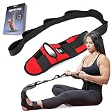 Yoga Gurt Faszienstrecker - Yoga Strap - Yogagurt Faszien Strecker Wadenstrecker & Fußstrecker bei Plantarfasziitis Muskelverspannung Knöchelverletzung - Übungsschlaufe zum Dehnen der Beinmuskulatur