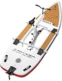 Water Bike Lake Bicycle Cycle Pedal Boat Inflatable Boat,Water Bike Sea Bike Pedal Bike Recreational Surfing,Inflatable Kayak Bikeboat for Sport Fun Fishing