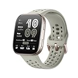 Amazfit Bip 6 Smart Watch 46mm, 14 Tage Akku, 1.97“ AMOLED, GPS & kostenloses Kartenmaterial, AI, Bluetooth Anruf Textfunktion, Gesundheits, Fitness Schlaf-Tracker, 140+ Trainingsmodi, 5 ATM, Schwarz