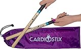 CardioStix Bundle Cardio-Trommel-Sticks aus amerikanischem Hickory-Holz, 227 g (1 Paar), für Trommeln, Fitness, Aerobic-Klasse, Übungen (Blaugrün)