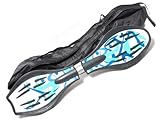 Waveboard MAXOfit Pro Close Mini Mauritius | Bis 129 kg | Mit Leuchtrollen, Tasche und Zubehör