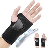 ACWOO Handgelenkstütze, Atmungsaktive Handgelenkschiene Handschiene für Männer Frauen, Handgelenk Stützung Handgelenkbandage, Wrist Wrap Support (Linke Hand)