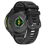 U-LIMVE Armband für Garmin Forerunner 970/Forerunner 965/Forerunner 955/Forerunner 945/Forerunner 935, Weiches Silikon 22mm Ersatzarmband