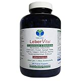 Leber Vital 12 Leberkräuter & Bitterstoffe 360 Kräuter Kapseln. Leber Reinigung & Entgiftung unterstützen NATUR pur OHNE Zusatzstoffe. 26471-360